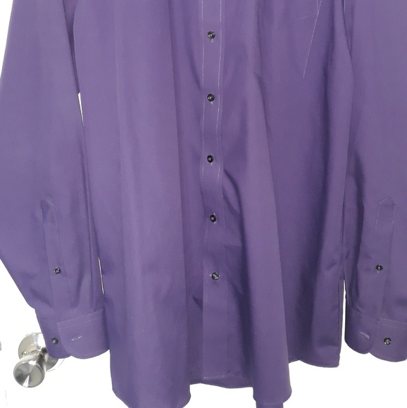 Stafford Shirts Stafford Purple Mens Dress Button Down Shirt Poshmark